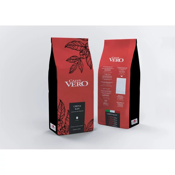 Caffé Vero Crema Bar prémium szemes kávé 100% arabica