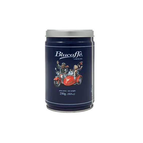 Blucaffé 100 % arabica szemes kávé válogatás – 250g fém dobozban