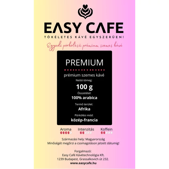 Easy Café prémium szemes kávé Premium