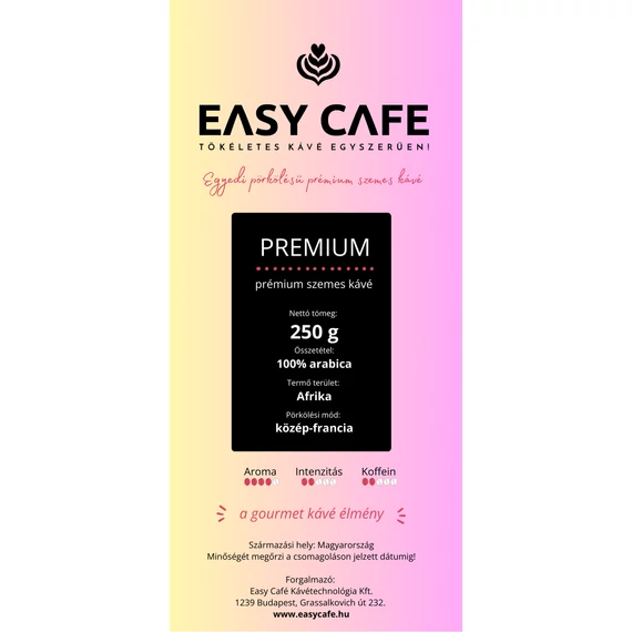 Easy Café prémium szemes kávé Premium
